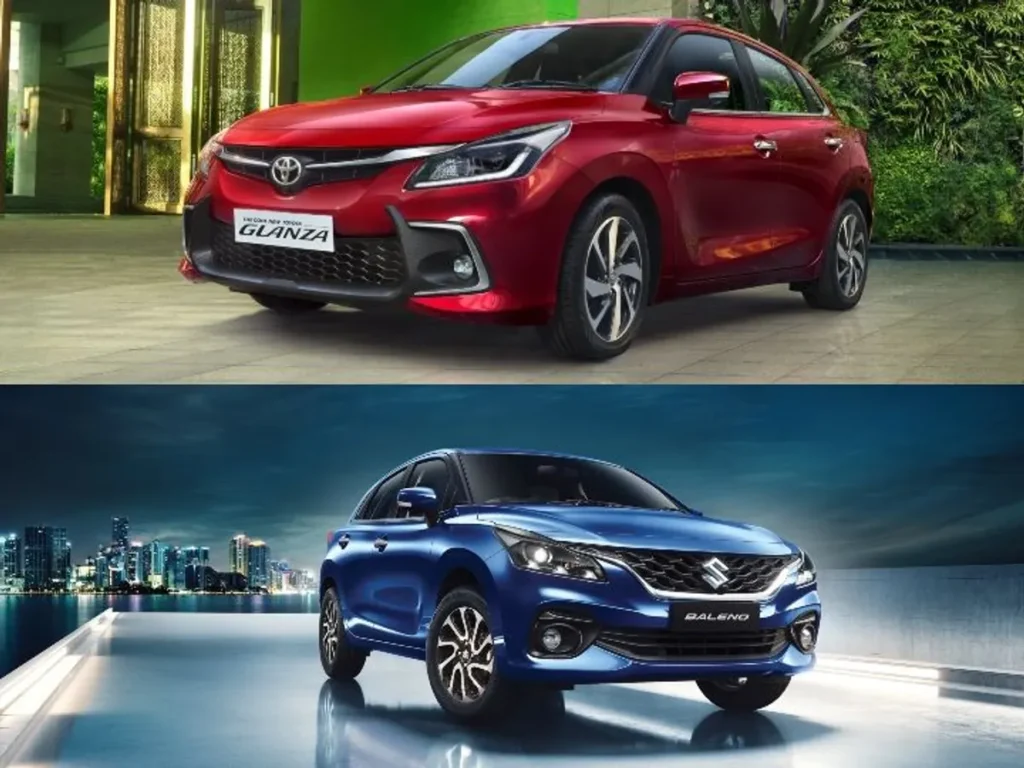 Toyota Glanza vs Maruti Baleno