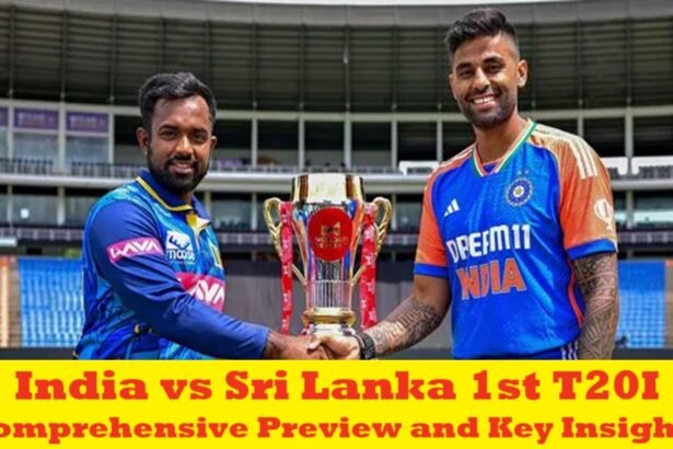 India vs Sri Lanka 1st T20I: Comprehensive Preview and Key Insights