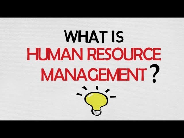 human resource management