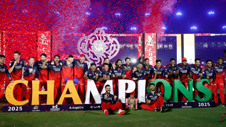 rcb victory parade in bangalore