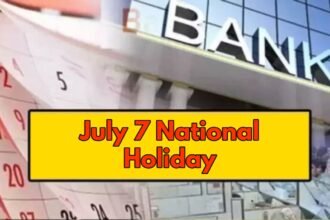 7th july national holiday india