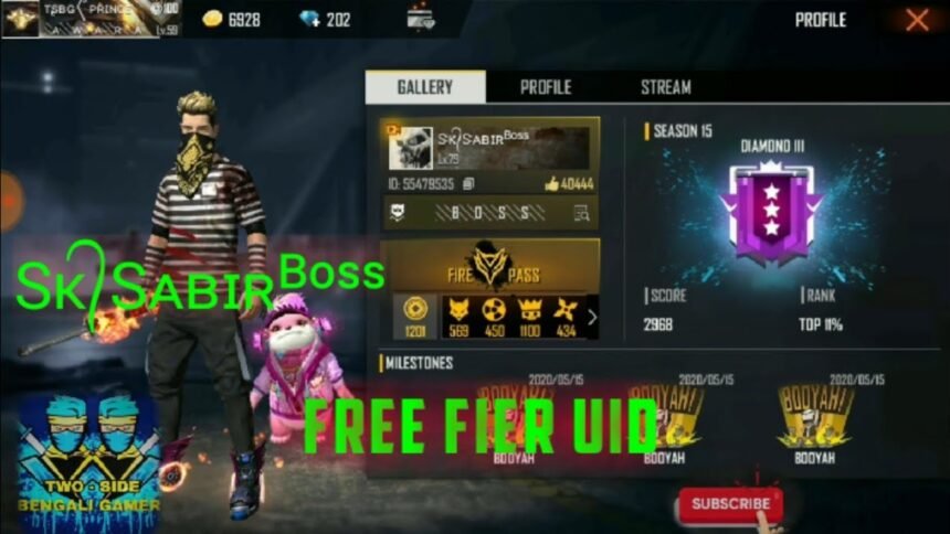 SK Sabir Boss UID