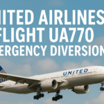 United Airlines Flight UA770 Emergency Diversion