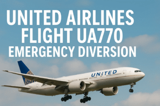 United Airlines Flight UA770 Emergency Diversion