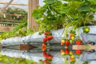 Hydroponic Strawberry Plants