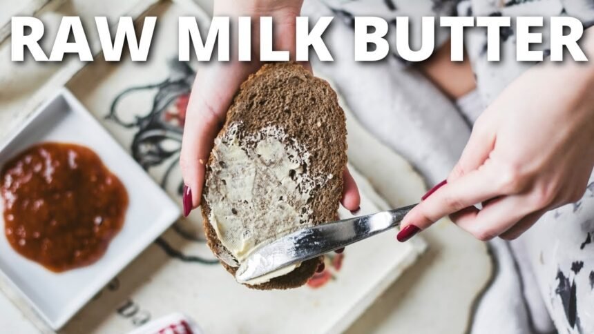 How to Make Raw Milk Butter