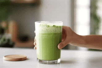 what does a matcha latte taste like