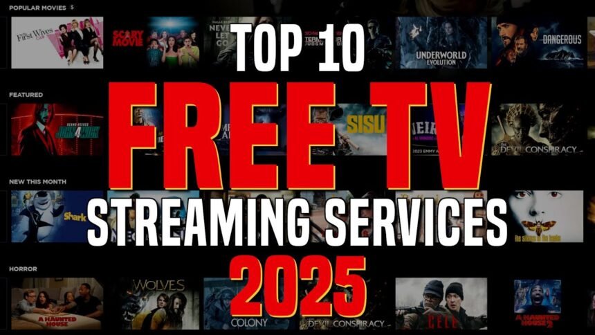 Top 10 Best Legal Free Streaming Sites for Movies and TV Shows in 2025