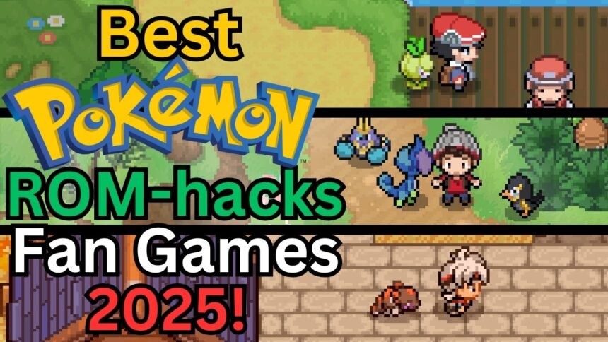 Best 10 Pokémon ROM Hacks Every Fan Must Play in 2025