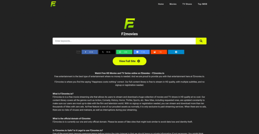 Is F2Movies Safe Reddit