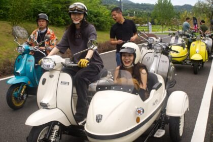 Scooter with Sidecar for City