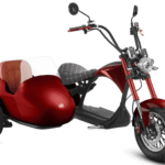 Electric Scooter with Sidecar