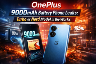 OnePlus 9000mAh battery phone