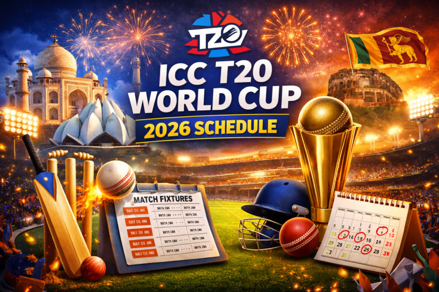 ICC T20 World Cup 2026 Schedule
