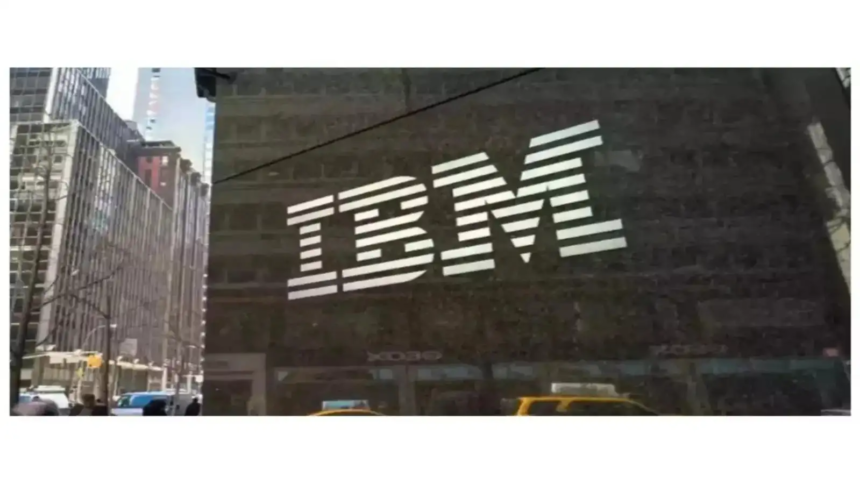 IBM stock fall