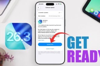iOS 26.3 update