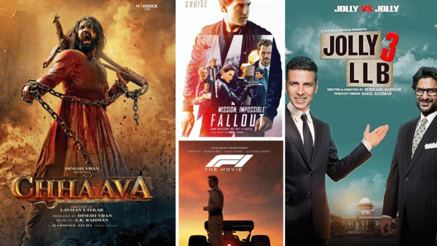 top 10 Bollywood movies 2025 ranked