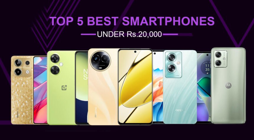 Best Smartphones Under Rs.20000 in India 2026