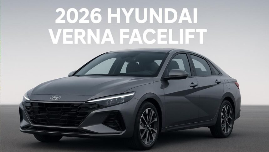 Hyundai Verna Facelift 2026