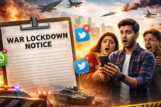 War Lockdown Notice