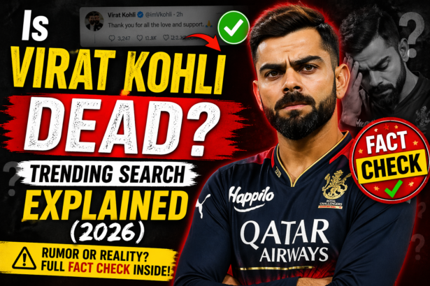 Is Virat Kohli Dead