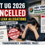 NEET UG 2026 Cancelled