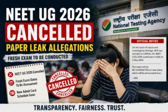 NEET UG 2026 Cancelled