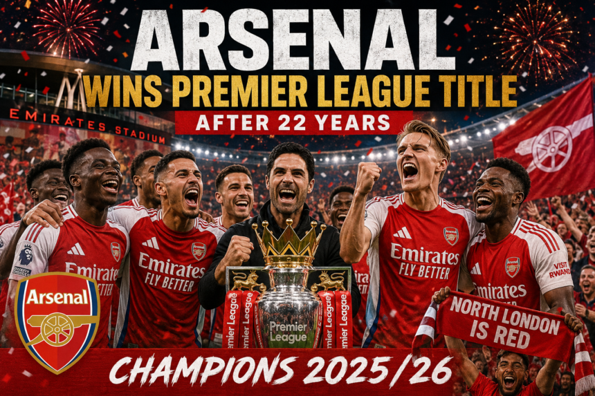 Arsenal Title Celebration