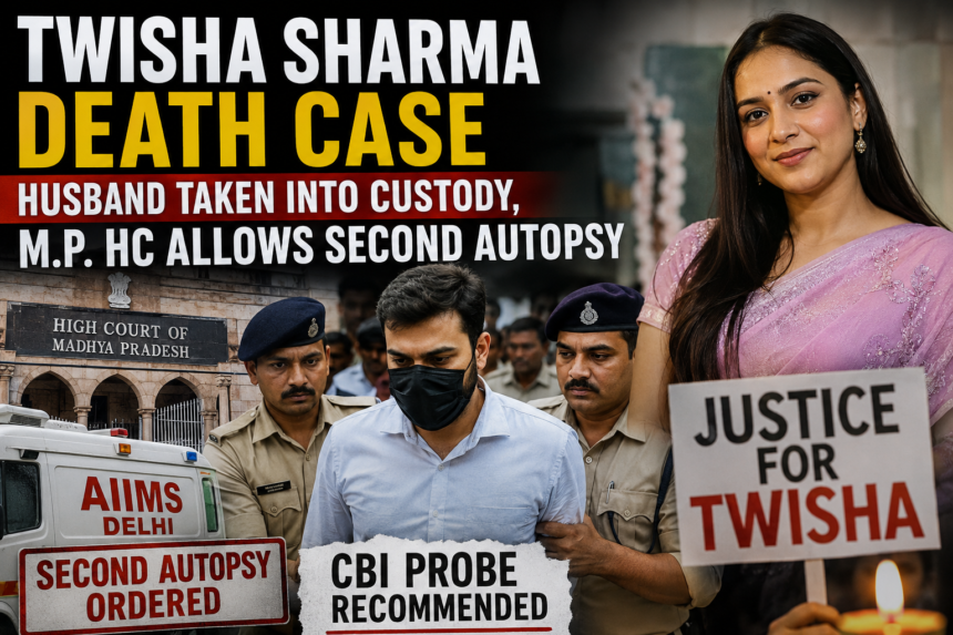 Twisha Sharma Death Case