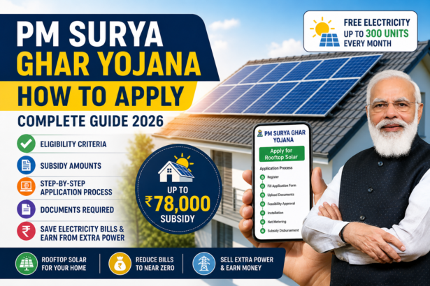 PM Surya Ghar Yojana How to Apply