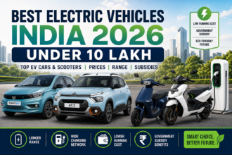 best electric vehicles India 2026 under 10 lakh