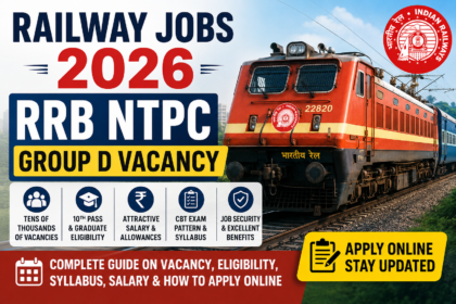 Railway Jobs 2026 RRB NTPC Group D Vacancy