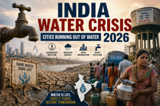 India Water Crisis 2026 Cities Running Out of Water