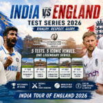 India vs England Test Series 2026