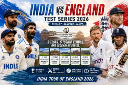 India vs England Test Series 2026