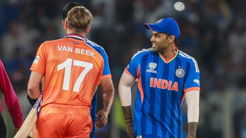 India vs Netherlands T20 WC 2026 highlights