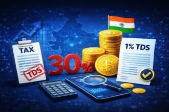 crypto tax rules India 2026
