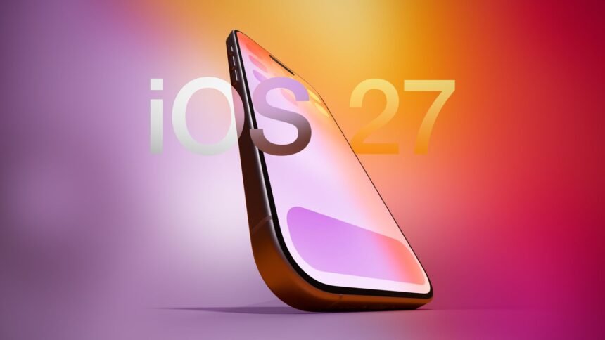 iOS 27 update