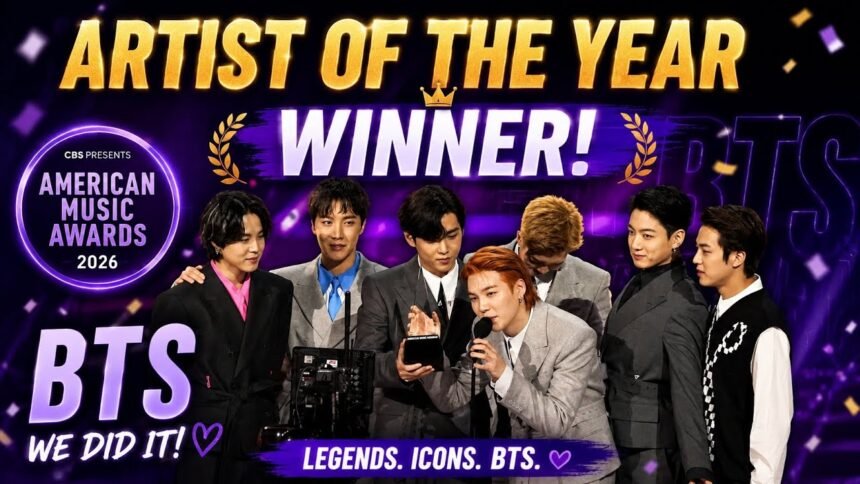 BTS Artist of the Year 2026