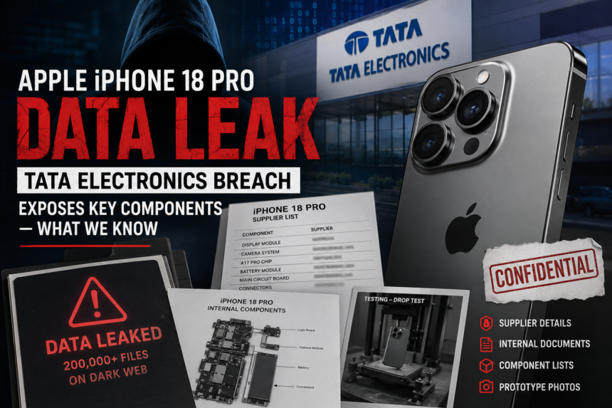 Apple iPhone 18 Pro Data Leak