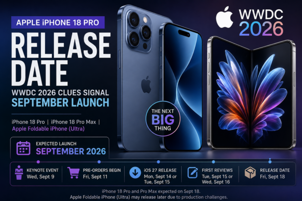 Apple iPhone 18 Pro Release Date
