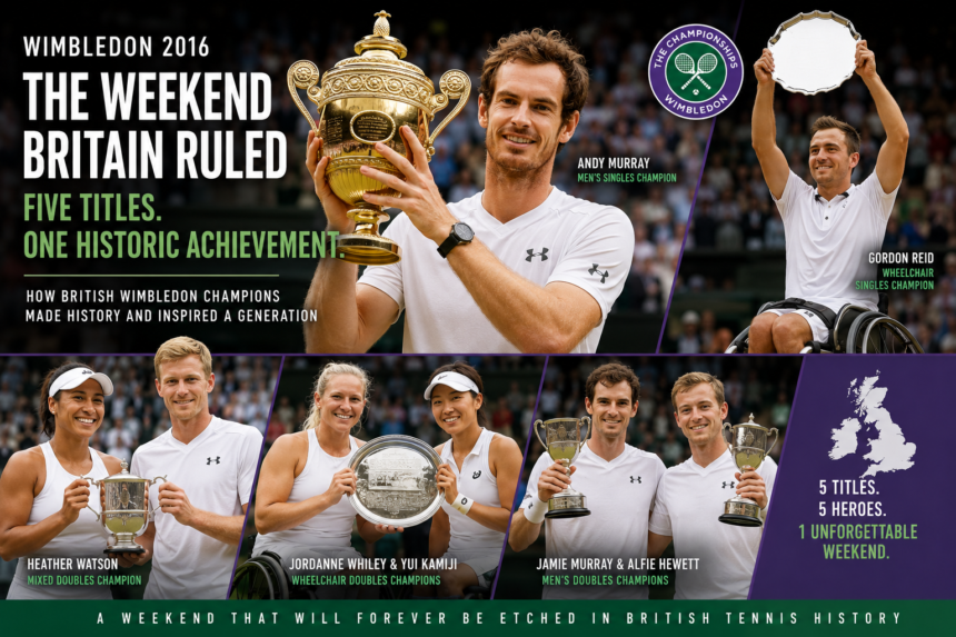 British Wimbledon Champions