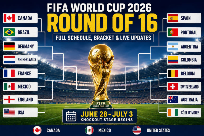 FIFA World Cup 2026 Round of 16 Bracket