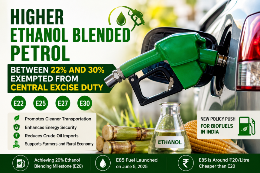 Higher Ethanol Blended Petrol
