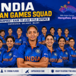 India Asian Games Squad 2026