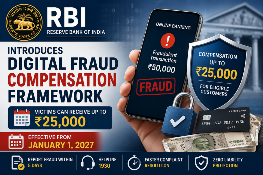 RBI Digital Fraud Compensation 2027
