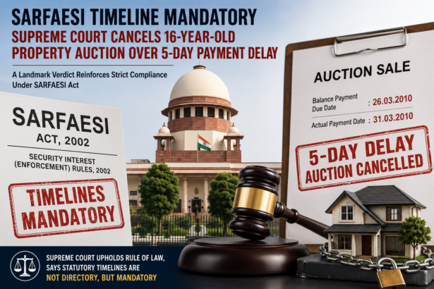 SARFAESI Timeline Mandatory