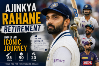Ajinkya Rahane Retirement