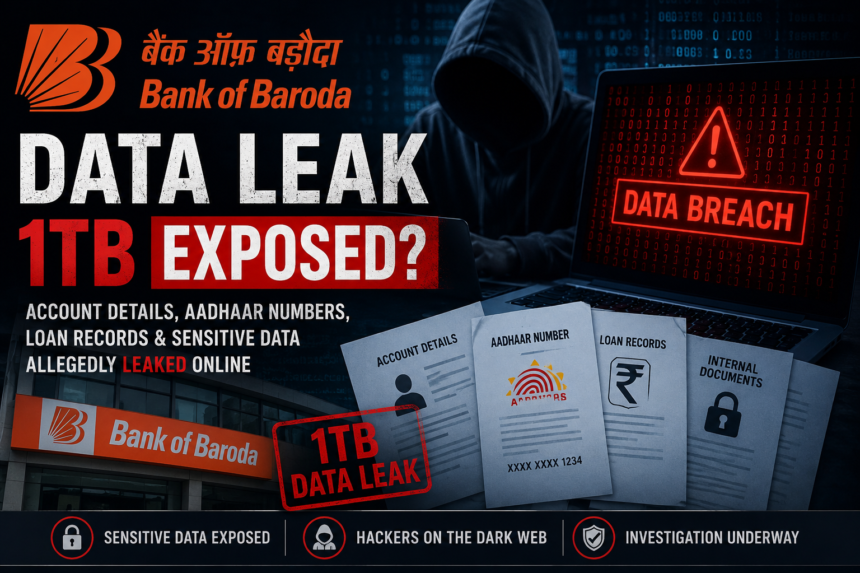 Bank of Baroda data leak
