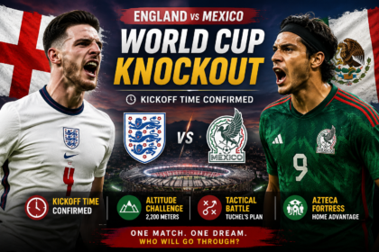 England vs Mexico World Cup Knockout